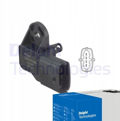 Delphi ps10226 датчик, тиск w колектор впускний фото №1