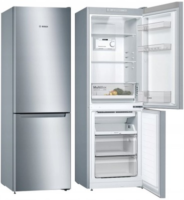 Lodówka BOSCH KGN33NLEB 282l NoFrost MultiAirflow