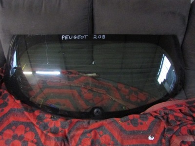 Стекло задняя w крышка peugeota 208 фото №1