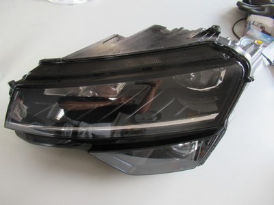 Лампа левая перед skoda karoq full led фото №1