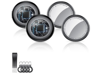 LOKALIZATOR KLUCZY PRZEDMIOTÓW GPS BLUETOOTH IOS 4 SZTUKI