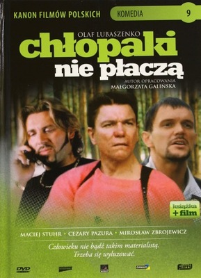 CHŁOPAKI NIE PŁACZĄ DVD PAZURA ZBROJEWICZ STUHR