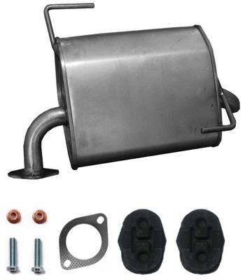 Subaru outback 3.6 гаситель конечный фото №1