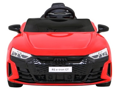 Audi RS E-Tron GT na akumulator Czerwone Pilot Napęd 4x4 Radio MP3 LED EVA