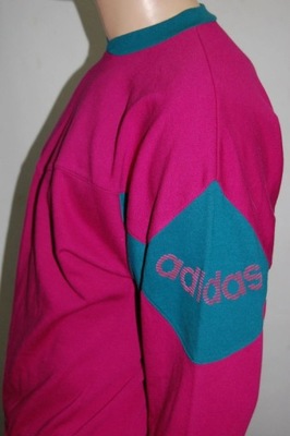 adidas vintage Unisex Bluza bawelna roz M/L