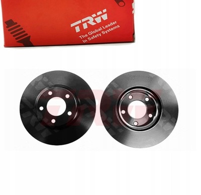 Тормозные диски тормозные перед trw do mazda biante 2.0 фото №1