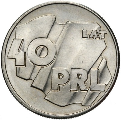 Polska PRL - moneta - 100 Złotych 1984 - 40 LAT PRL