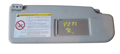 Защита солнцезащитная правая skoda yeti фото №1