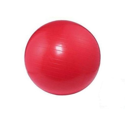 Piłka do ćwiczeń 45 cm z pompką Czerwony HALCAMP