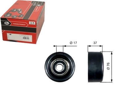 РОЛИК РЕМЕНЯ - РЕМІНЬ ПОЛІКЛИНОВИЙ GATES 153867 DIP2003 D
