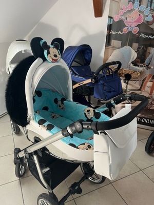 Wózek dziecięcy 3w1 MOMMY GLOSSY Mickey Disney