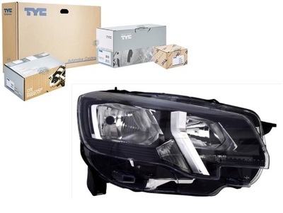 Фара p peugeot partner iii rifter 03.18- tyc фото №1