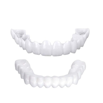 2-pak zębów protez na licówkach