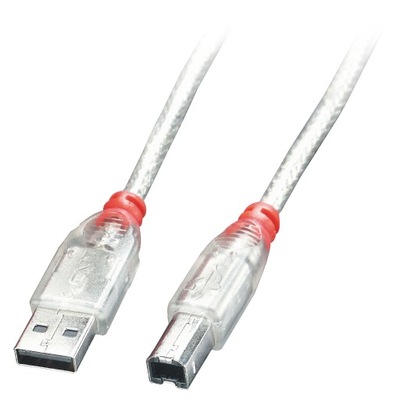 Lindy 41751 Kabel USB 2.0 A-B - 0,5m