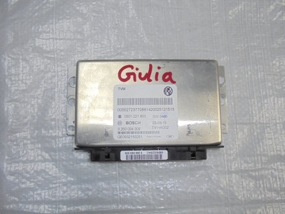 Модуль бортовой компьютер блок управления alfa romeo giulia фото №1