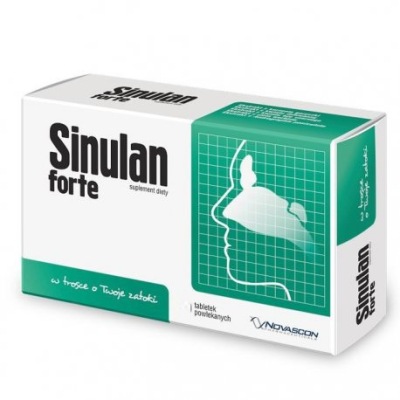 Sinulan Forte 0,45 g, 30 tabletek