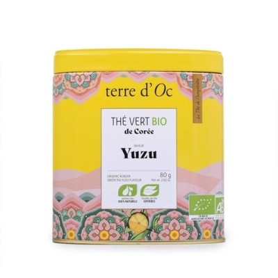 Terre d'Oc Herbata zielona 80g Yuzu Hospitality