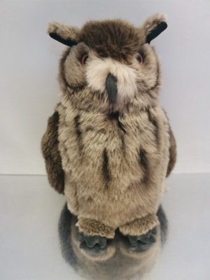WWF sowa puchacz realistyczna maskotka 26cm cudna