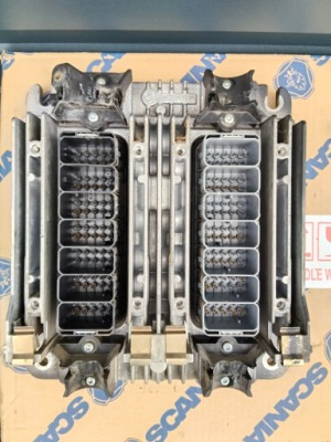 Блок управления бортовой компьютер двигателя s8 scania r xpi ecu ems dc13 166 фото №1