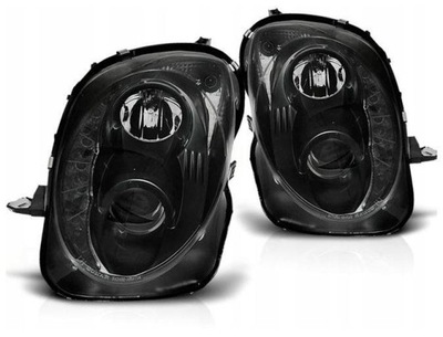 Лампы фары alfa romeo mito black led drl фото №1