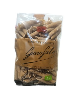 GAROFALO Makaron pełnoziarn. Penne 0,5kg WŁOCHY