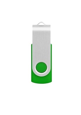 PENDRIVE PAMIĘĆ 2GB USB TWISTER NOŚNIK PAMIĘCI 2.0 - ZIELONY