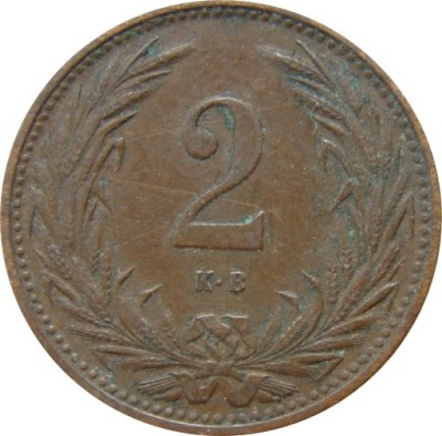 6701. Węgry 2 Filler 1914