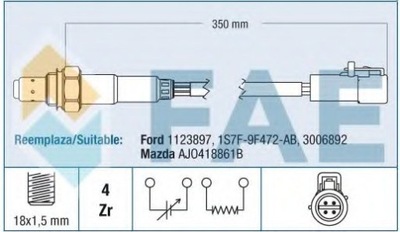 SONDA LAMBDA FORD  