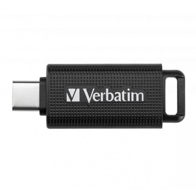 Verbatim USB flash disk, USB-C, 128GB, Store ,n, Go USB-C, czarny, 49459,