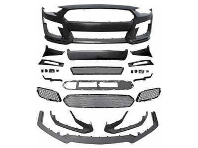 Ford mustang 2018-2023 бампер перед gt500 style фото №1