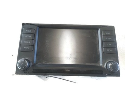 Seat ibiza iv 14r радио дисплей 5f0919604 фото №1