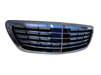 MERCEDES S CLASS 222 W222 RADIATOR GRILLE GRILLE KAM DISTR  