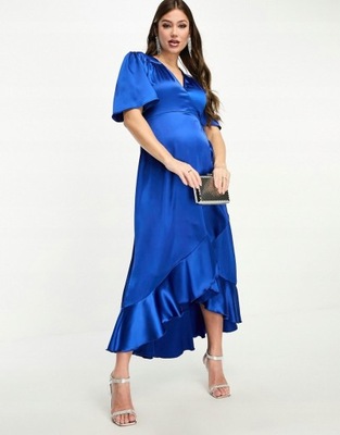 FLOUNCE LONDON MATERNITY SATYNOWA SUKIENKA S