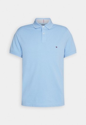 Koszulka polo męska TOMMY HILFIGER niebieska XL