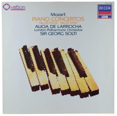 Mozart - De Larrocha, Solti - Piano Concertos Nr 25 & Nr 27