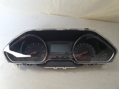 DASHBOARD METER PEUGEOT 208 I 2008 9801904780  