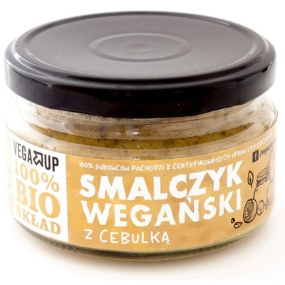 Smalczyk wegański z cebulką BIO 190 g - Vega Up