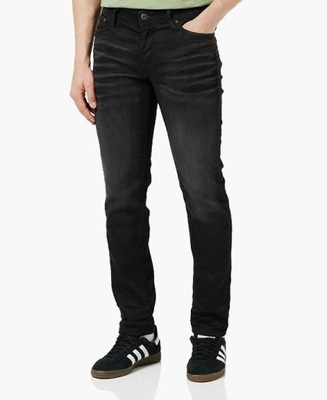 JACK&JONES SPODNIE MĘSKIE CZARNE 28/30 SPJ