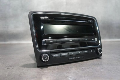 Радио радиопроигрыватель skoda superb ii 3t0035161k фото №1