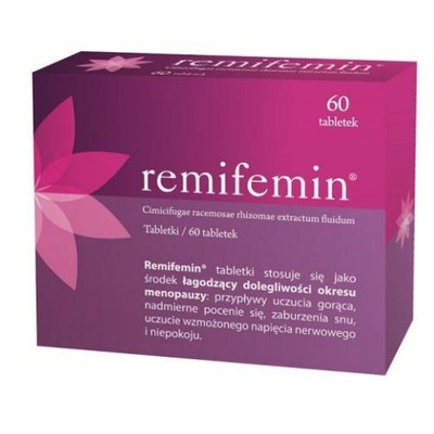 Remifemin- 60 tabl. Lek na menopauzę
