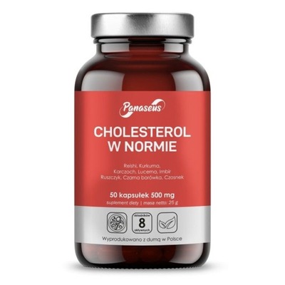 PANASEUS Cholesterol v norme (50 kaps.)