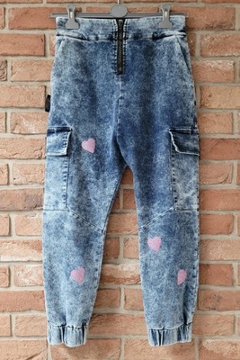 Spodnie Harper Brooke jeans Minouu serca