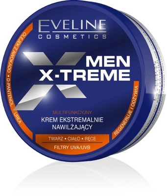 Eveline Men X-Treme Krem multifunkcyjny nawilżający 200ml