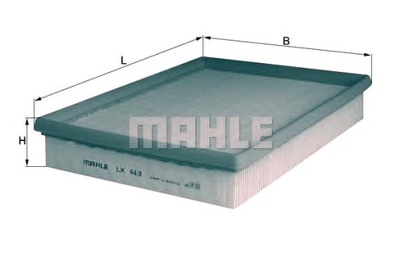 Mahle фільтр повітря bentley brooklands 6.7 фото №1
