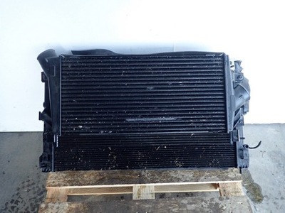 Комплект радіатор вентилятор jeep compass 2.0crd 12r фото №1