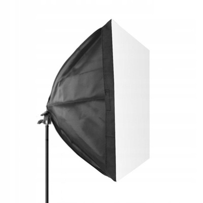 Oprawa softbox 50x50cm na żarówkę E27