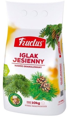 Nawóz jesienny do iglaków 10kg Fructus