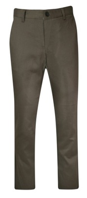 Beżowe spodnie typu chinos, RIGON- 36/32