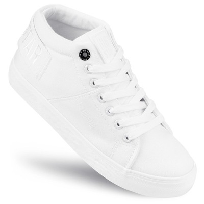 TRAMPKI damskie BIG STAR buty białe LL274002 40