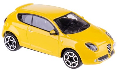 ALFA ROMEO MITO MODEL METALOWY BBURAGO 1:43 ŻÓŁTY #39